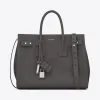 伊夫圣罗兰/Yves Saint laurent Small SAC DE JOUR SOUPLE in asphalt gra