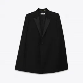 伊夫圣罗兰/Yves Saint laurent 在圣劳伦特羊毛华达呢的海角燕尾服 514601Y221W1000