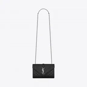 伊夫圣罗兰/Yves Saint laurent ENVELOPE 小号粒面压花真皮包 526286BOW921000