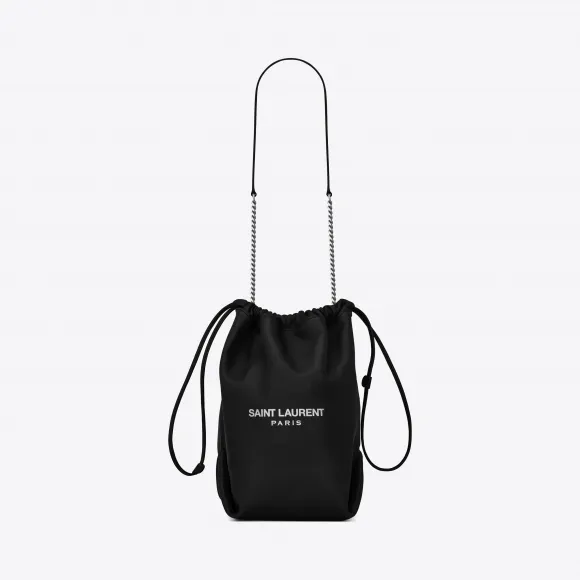 伊夫圣罗兰/Yves Saint laurent TEDDY 黑色真皮包  5384470YP0E1000