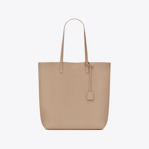 伊夫圣罗兰/Yves Saint laurent 黑色真皮圣罗兰手提购物袋 600306CSV0J2721