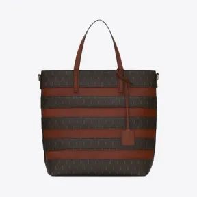 伊夫圣罗兰/Yves Saint laurent LE MONOGRAMME 涂层帆布和光滑皮革购物包 6003072UY3W2166