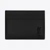 伊夫圣罗兰/Yves Saint laurent TINY MONOGRAM雾面皮革卡包 6076031JB0U1000