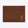 伊夫圣罗兰/Yves Saint laurent Tiny Monogram粒面皮革卡包 607603DTI0W2126