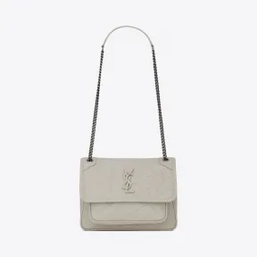 伊夫圣罗兰/Yves Saint laurent NIKI 迷你复古褶皱真皮包 6331600EN049207