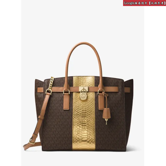 迈克高仕/Michael Kors Hamilton 超大号皮质手袋 30F7GHMU4B200
