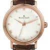 宝珀/Blancpain 18k白金镶钻 女表 6102-1927-96A