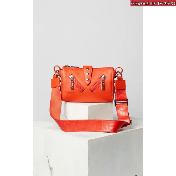 凯卓/Kenzo 红色 斜背包 迷你Kalifornia Sport皮革包 F862SA103L04.21.TU