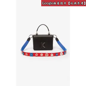 凯卓/Kenzo 红色 斜背包 花朵皮革肩带 F952AC106B03.21.TU