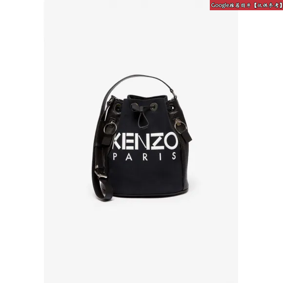 凯卓/Kenzo 女士 蓝色 皮包 Kombo桶包 F952SA401F04.70.TU