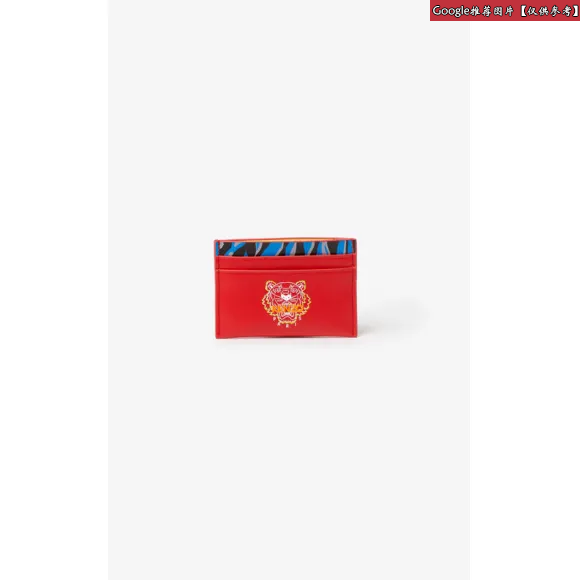 凯卓/Kenzo 黑色 卡夹 小老虎皮革卡夹 F955PM310L48.99.TU
