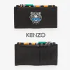 凯卓/Kenzo 黑色 卡夹 小老虎拉链皮革卡夹 F955PM316L48.99.TU