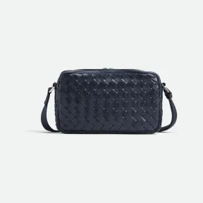 葆蝶家/Bottega Veneta 小号Intrecciato编织相机包 710048V2E428838