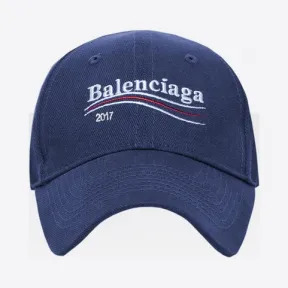 巴黎世家/Balenciaga SAPPHIRE / RED Balenciaga 2017棒球帽 46519041kb