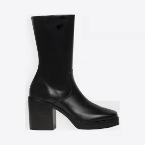 巴黎世家/Balenciaga 防水台短靴 - 黑色 | 女士Platform Shoes 477264-WAZG0-1000