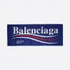 巴黎世家/Balenciaga Balenciaga 2017软衬披肩 - SAPPHIRE / RED | 男士围巾 486424-453B7-4274