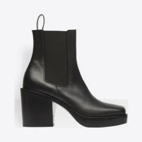 巴黎世家/Balenciaga Platform短靴 - 黑色 | 女士Platform Shoes 490660-WAZX0-1000