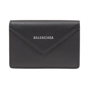 巴黎世家/Balenciaga 黑色 牛皮 零钱包 499201-DLQ0N-1000