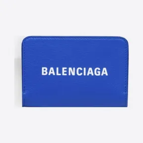 巴黎世家/Balenciaga ‎男士‎ ‎BLUE / WHITE ‎ ‎日常款信用卡零钱包 ‎ | Balenciaga 505049-DLQHN-4265
