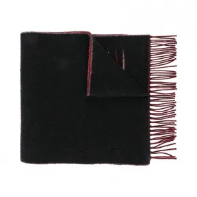 巴黎世家/Balenciaga 黑色/红色 羊毛 围巾 512731-466B5-1074