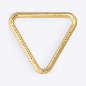 巴黎世家/Balenciaga 女士 金黄色 三角形手链 | Balenciaga 528402-TZ39G-0027