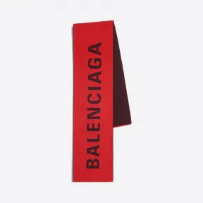 巴黎世家/Balenciaga 红色 / 黑色 Balenciaga围巾 46621481vu