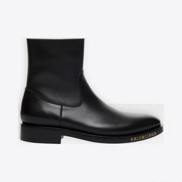 巴黎世家/Balenciaga 黑色 柔软短靴 11619000tu