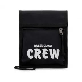 巴黎世家/Balenciaga 黑色 尼龙混合物 迷你包 5322982BK3X1090