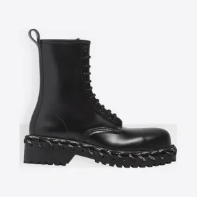 巴黎世家/Balenciaga ‎女士‎ ‎黑色 ‎ ‎系带短靴 ‎ | Balenciaga 549996-WA6E0-1000