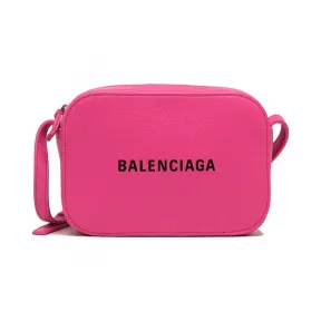 巴黎世家/Balenciaga 玫瑰红 牛皮 女士 斜挎包 552372-DLQ4N-5670