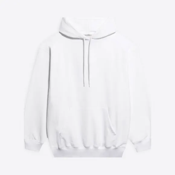 巴黎世家/Balenciaga 女士 Balenciaga 白色连帽衫 556143TAV379000