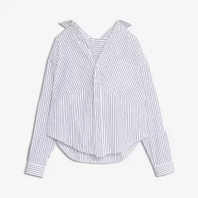 巴黎世家/Balenciaga  摇摆硬朗风格衬衫 38855354ia