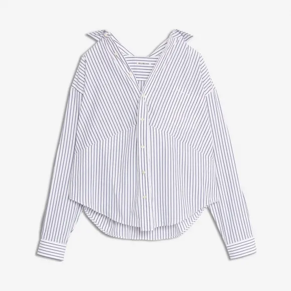 巴黎世家/Balenciaga  摇摆硬朗风格衬衫 38855354ia