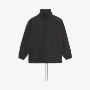 巴黎世家/Balenciaga 黑色 / 红色 Signature连帽防风外套 41909110wq