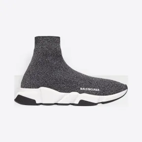 巴黎世家/Balenciaga Black / White Speed运动鞋 11764484gb