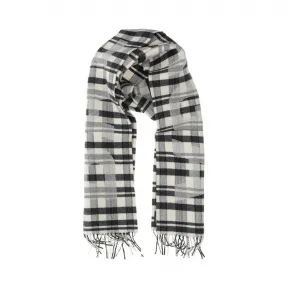 巴黎世家/Balenciaga 黑色/灰色 羊毛 围巾 588246-420B0-1078