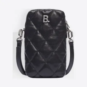 巴黎世家/Balenciaga 黑色 Touch矩形手袋 45481225si