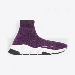 巴黎世家/Balenciaga PURPLE / WHITE Speed运动鞋 11760781cg