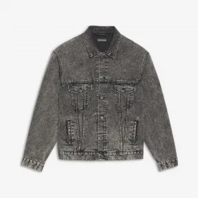 巴黎世家/Balenciaga 白色/ 淡褐色/ 黑色 Paris旗帜夹克 41922343ht