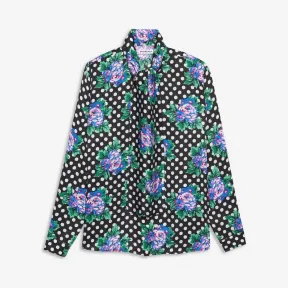 巴黎世家/Balenciaga 黑色 围巾衬衫 38866782ls