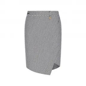 巴黎世家/Balenciaga 黑，白 55% 羊毛 45% 人造丝 半身裙 621416TIT091070