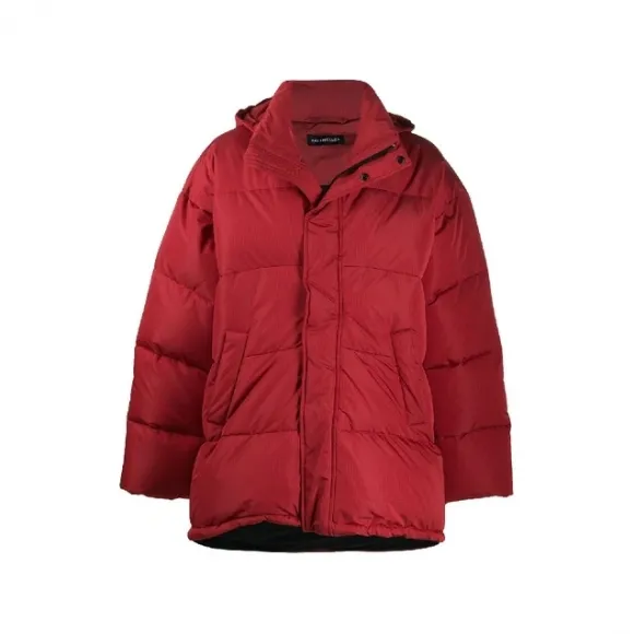 巴黎世家/Balenciaga 红色 聚酯纤维 棉衣 621982TYD336400