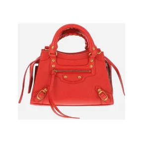 巴黎世家/Balenciaga 红色 小牛皮 迷你包 63852415Y416221