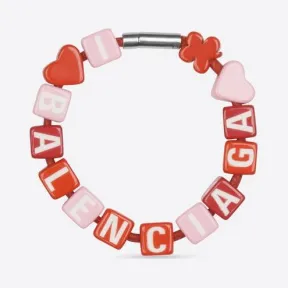 巴黎世家/Balenciaga 女士粉色玩具手链 644622TZX4S7065