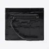 巴黎世家/Balenciaga 男士 Neo Classic 方形折叠黑色零钱包 65087023E771000