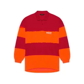 巴黎世家/Balenciaga PATCHWORK POLO衫 657073TKVA56667