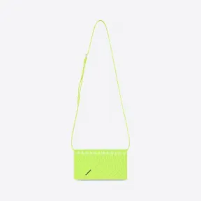 巴黎世家/Balenciaga 男士 Car Hybrid 钱包，带黄色粒面小牛皮表带 6637122104H7206