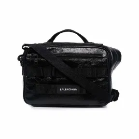 巴黎世家/Balenciaga 黑色 聚酰胺 斜挎包 6695381VGI71000