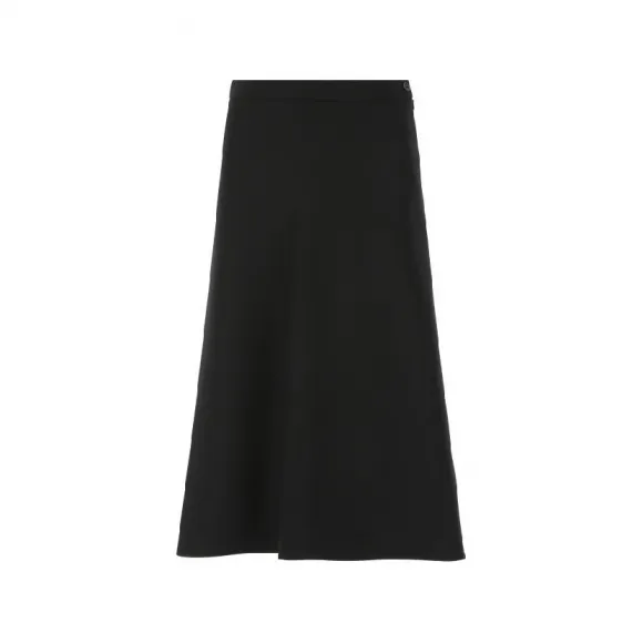 巴黎世家/Balenciaga 黑色 100% 羊毛 半身裙 680303TLT171000