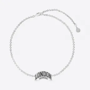 巴黎世家/Balenciaga Cities London 银项链 689464TZ99I0926
